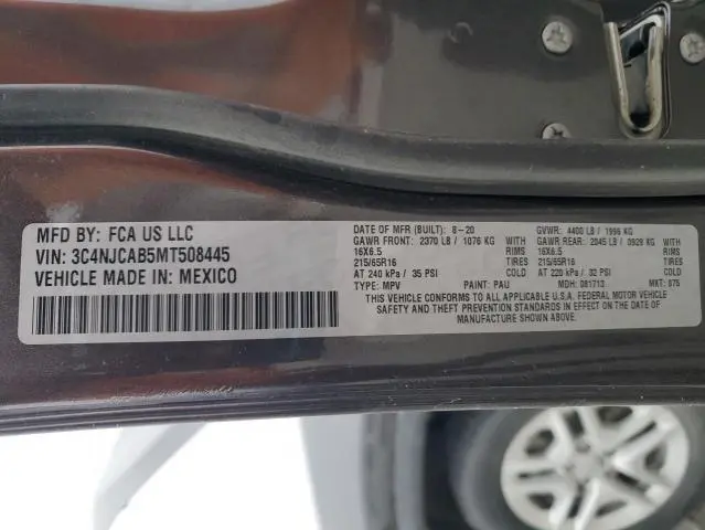 2021 JEEP COMPASS SPORT  