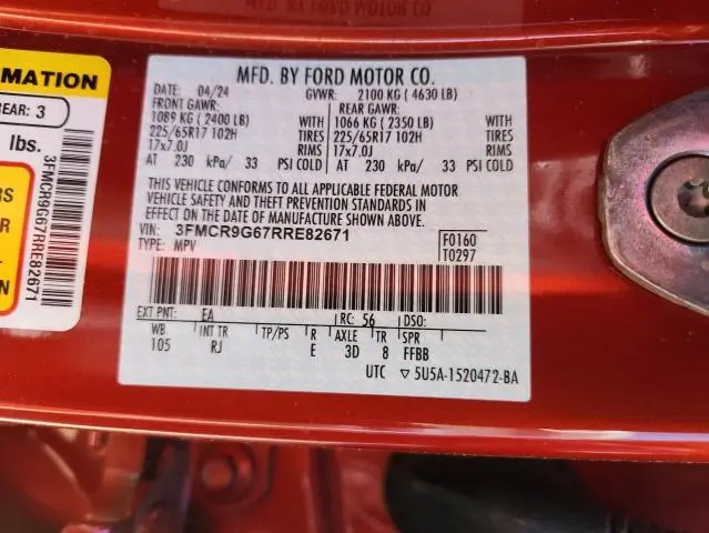 2024 FORD BRONCO SPORT HERITAGE  