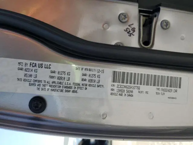 2016 CHRYSLER 300 LIMITED  