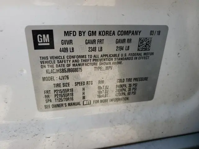 2018 BUICK ENCORE PREMIUM  