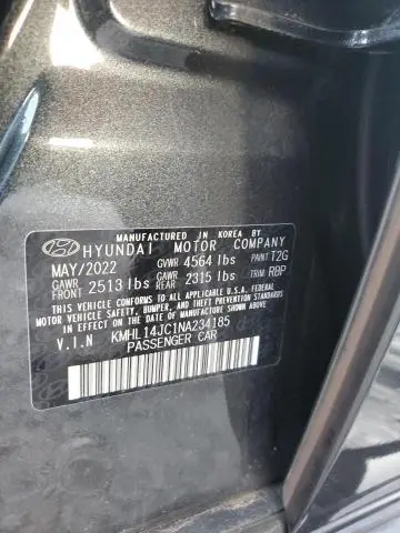 2022 HYUNDAI SONATA N LINE  