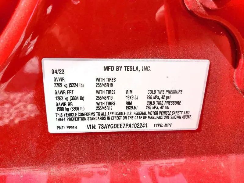 2023 TESLA MODEL Y   