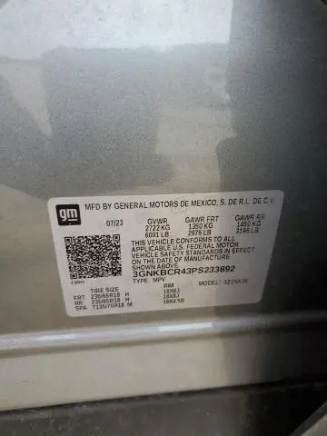 2023 CHEVROLET BLAZER 2LT  