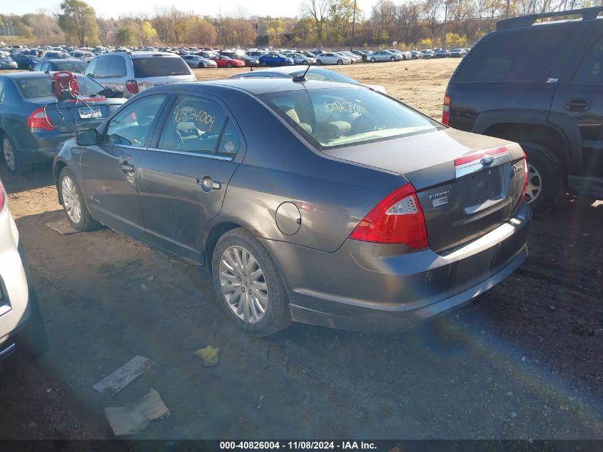 2010 FORD FUSION HYBRID  