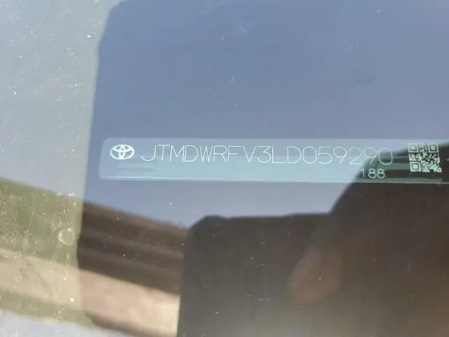 2020 TOYOTA RAV4 LIMITED  