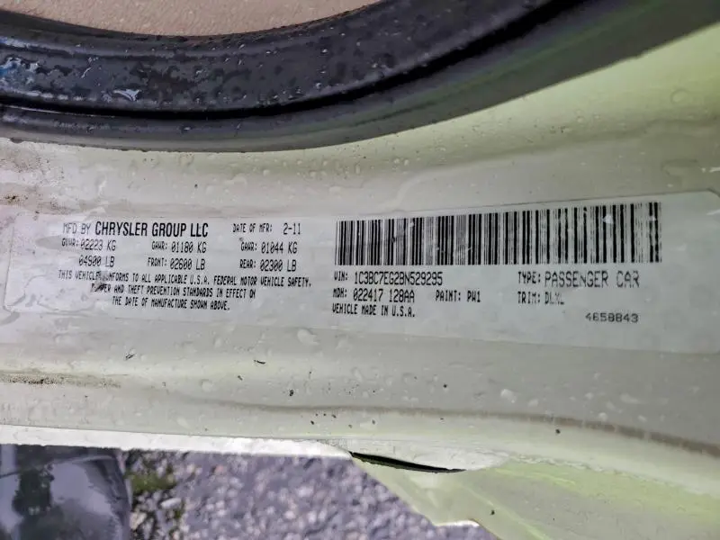 2011 CHRYSLER 200 LIMITED  