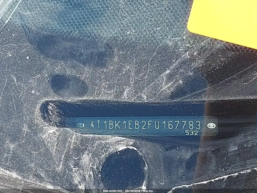 2015 TOYOTA AVALON LIMITED
