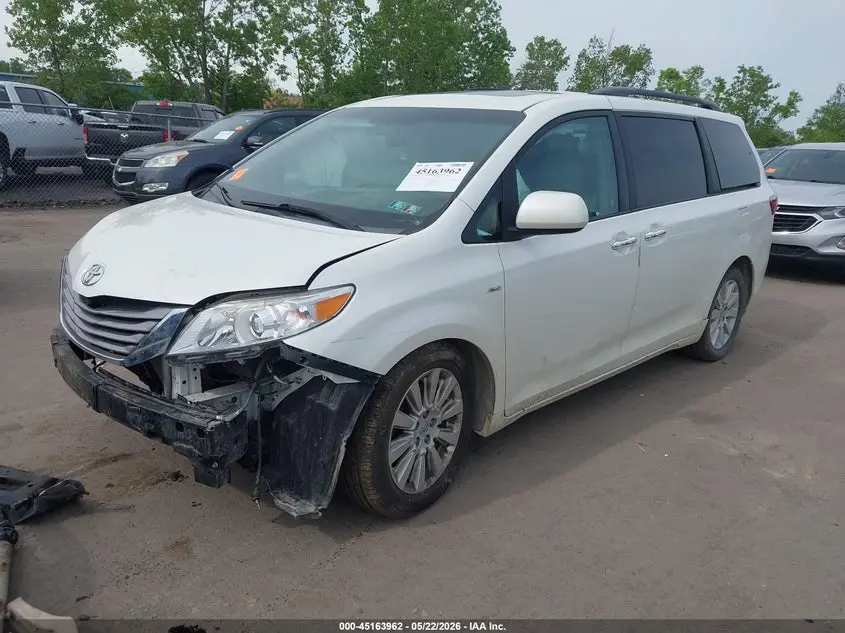 2016 TOYOTA SIENNA XLE PREMIUM 7 PASSENGER
