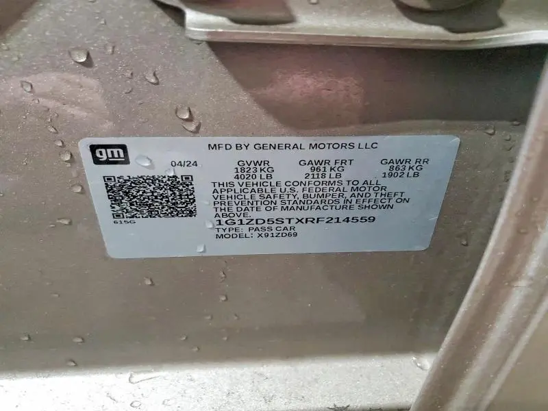 2024 CHEVROLET MALIBU LT  