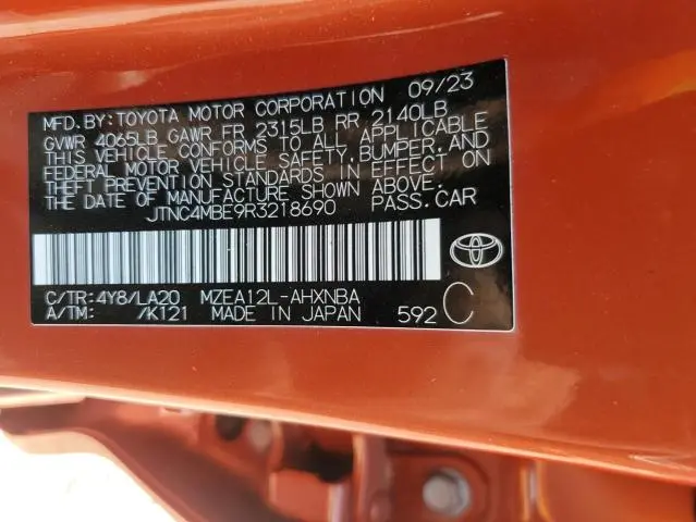 2024 TOYOTA COROLLA XSE  