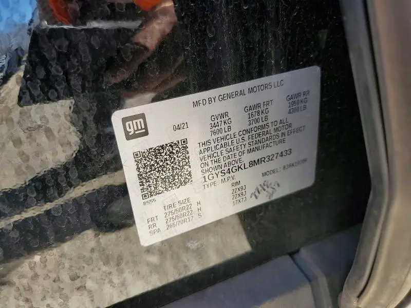 2021 CADILLAC ESCALADE SPORT PLATINUM  