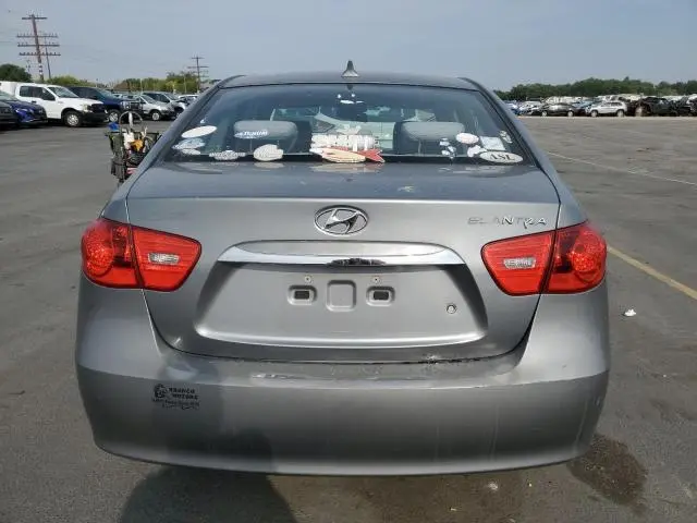 2010 HYUNDAI ELANTRA BLUE  