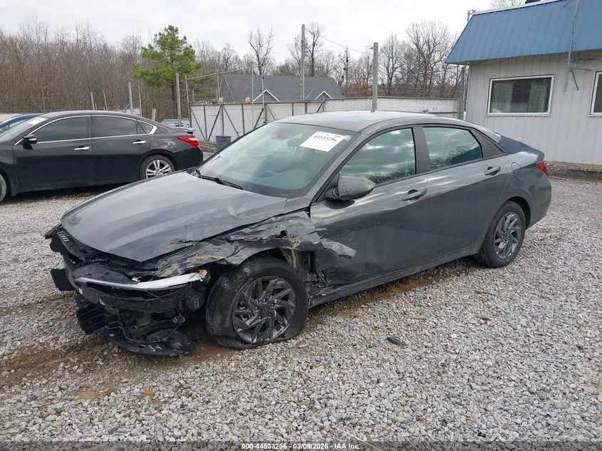 2024 HYUNDAI ELANTRA HYBRID BLUE