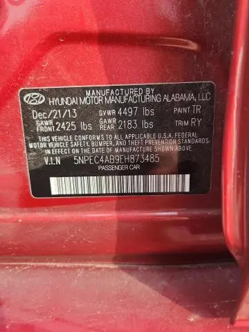 2014 HYUNDAI SONATA SE 2.0T  