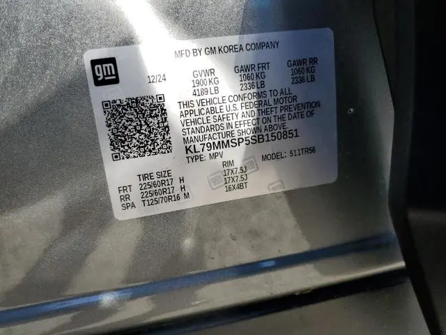 2025 CHEVROLET TRAILBLAZER LS  