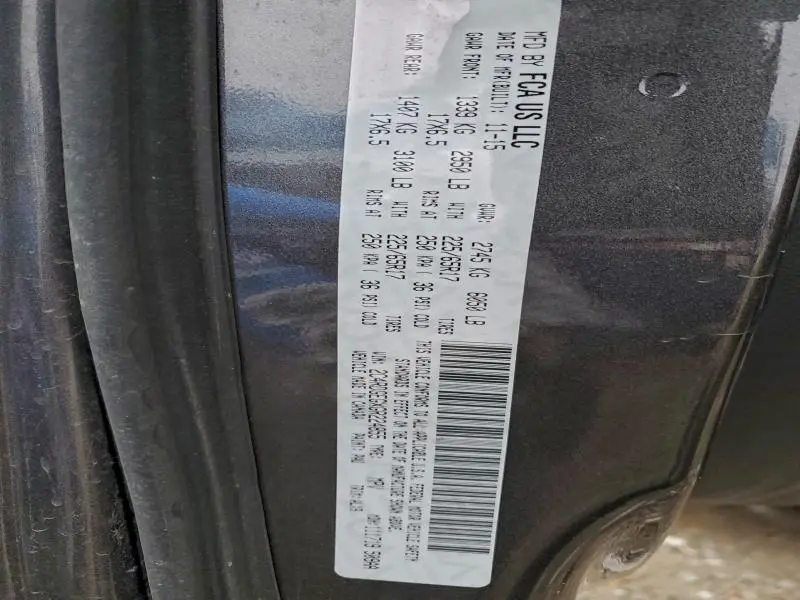 2016 DODGE GRAND CARAVAN R/T  