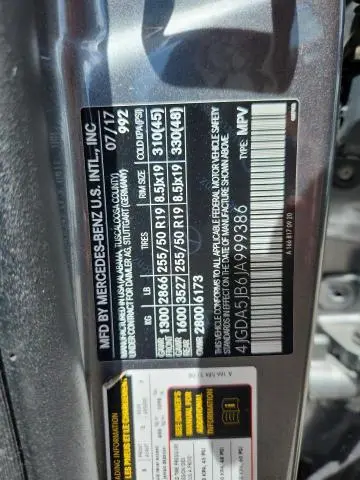 2018 MERCEDES-BENZ GLE 350  