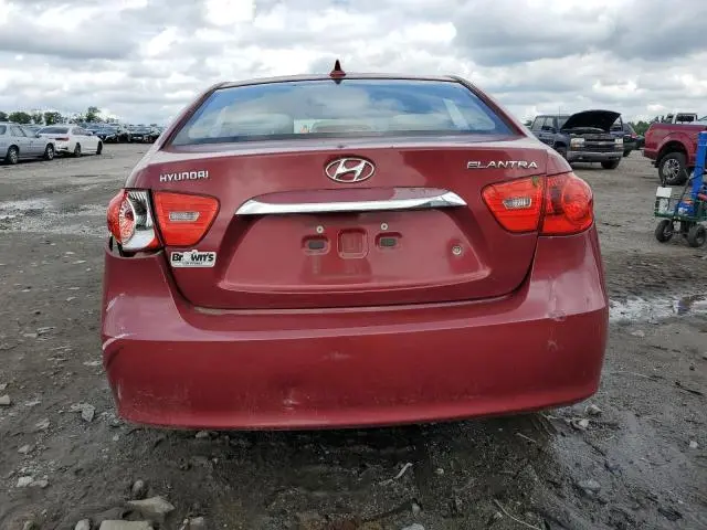 2010 HYUNDAI ELANTRA BLUE