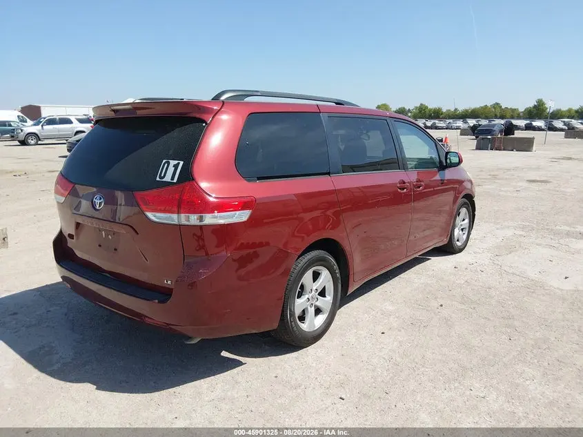 2014 TOYOTA SIENNA LE V6 8 PASSENGER