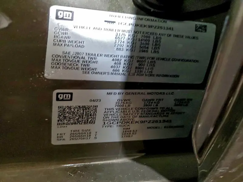 2023 CHEVROLET SILVERADO K1500 LT-L  