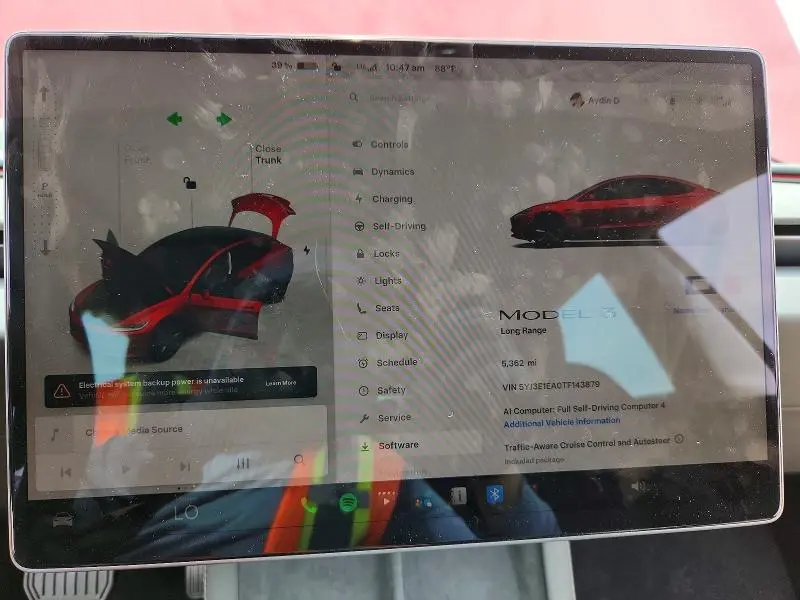2026 TESLA MODEL 3   