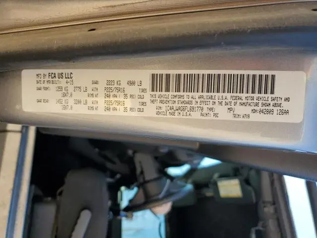 2015 JEEP WRANGLER SPORT  