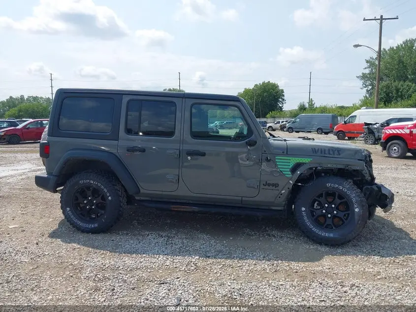 2023 JEEP WRANGLER 4-DOOR WILLYS 4X4