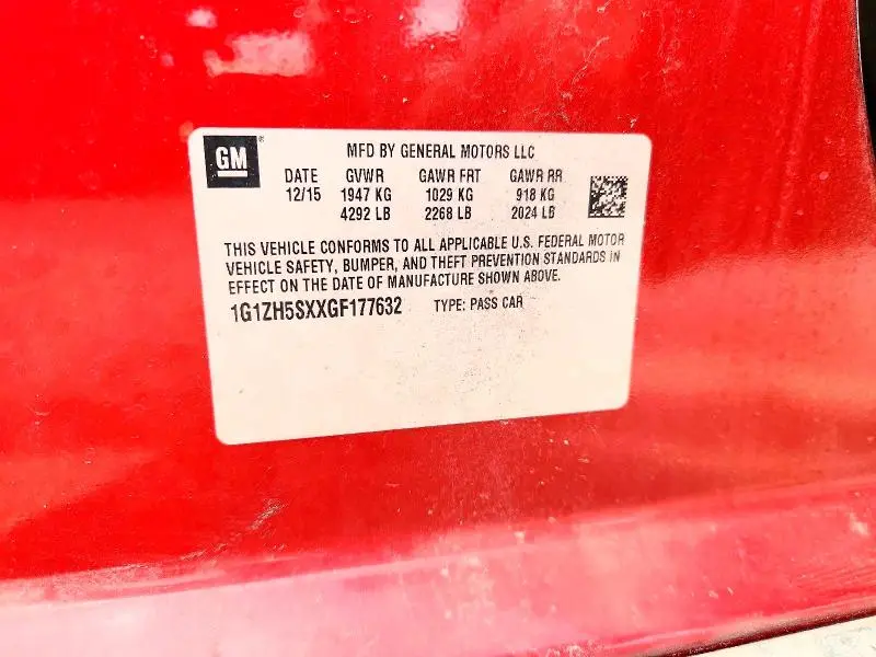 2016 CHEVROLET MALIBU PREMIER  