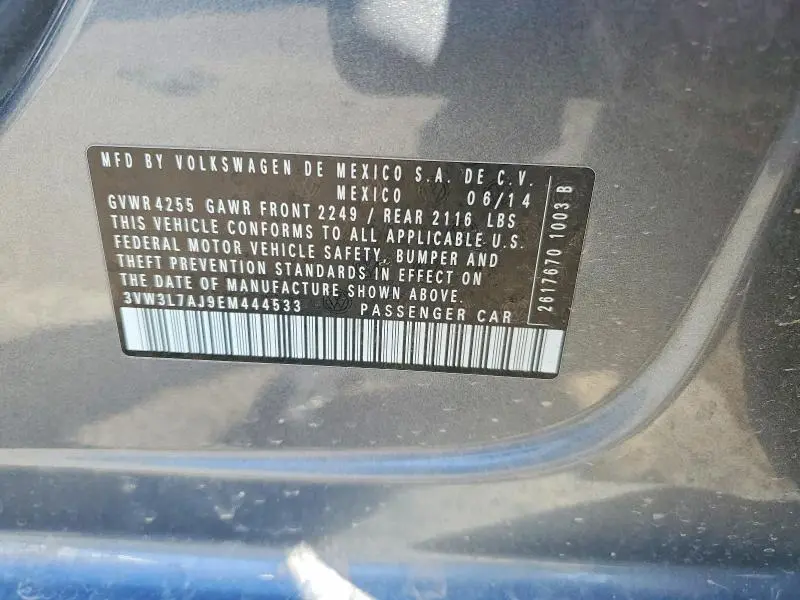 2014 VOLKSWAGEN JETTA TDI  