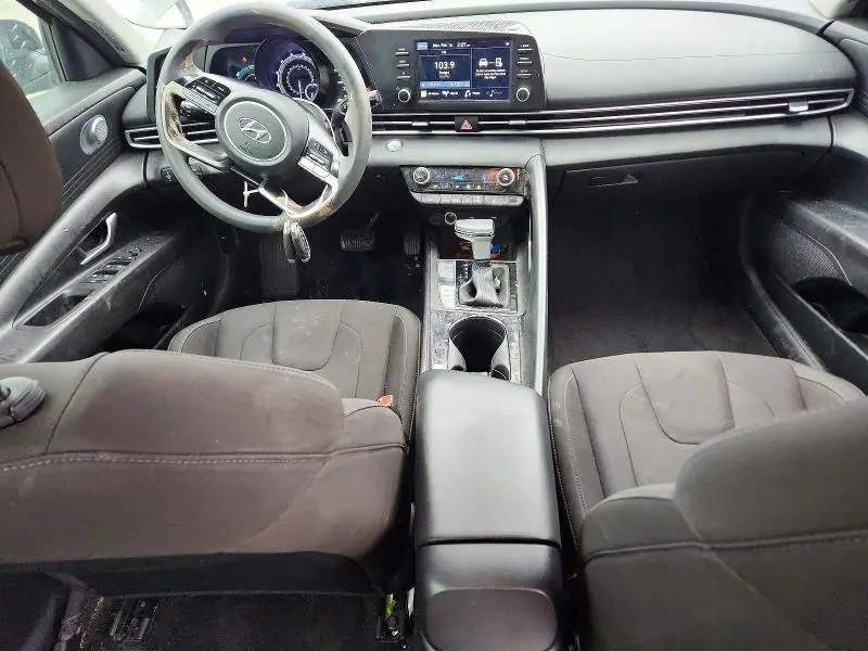 2023 HYUNDAI ELANTRA HYBRID 4D SEDAN BLUE