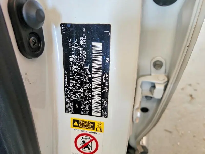 2014 LEXUS RX 350 BASE  