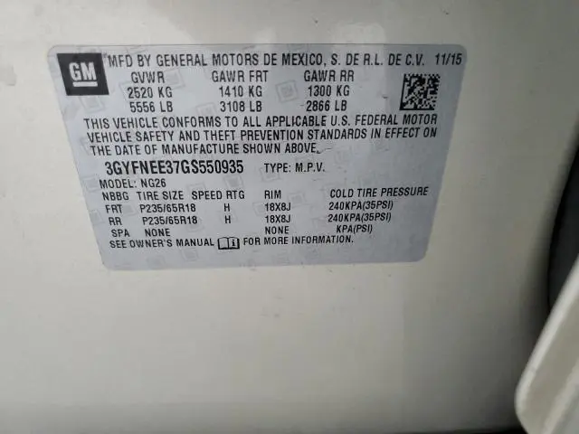 2016 CADILLAC SRX LUXURY COLLECTION  