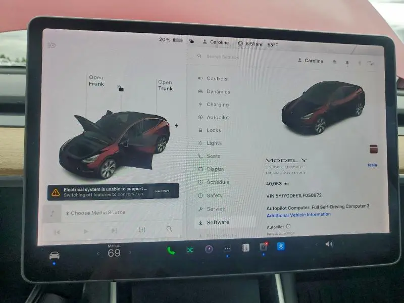2020 TESLA MODEL Y   
