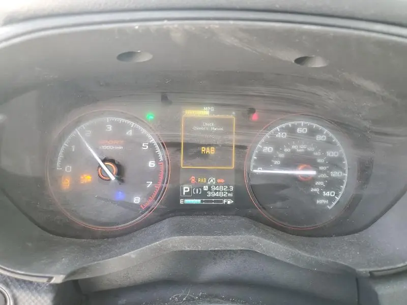 2019 SUBARU FORESTER SPORT  