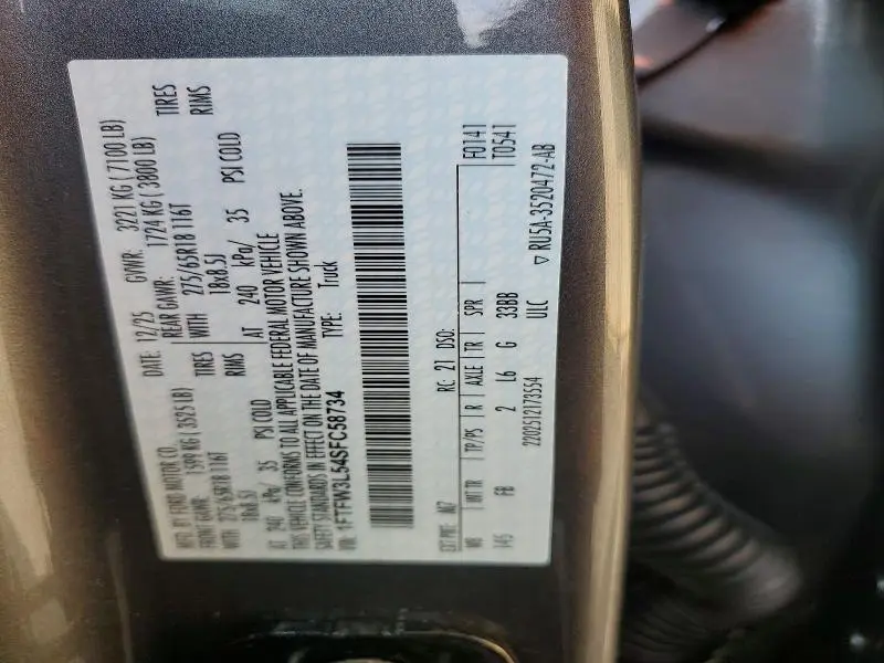 2025 FORD F150 XLT  