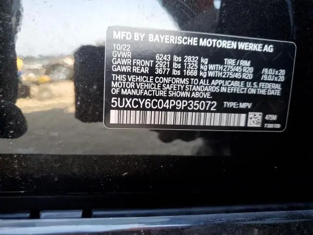 2023 BMW X6 XDRIVE40I  