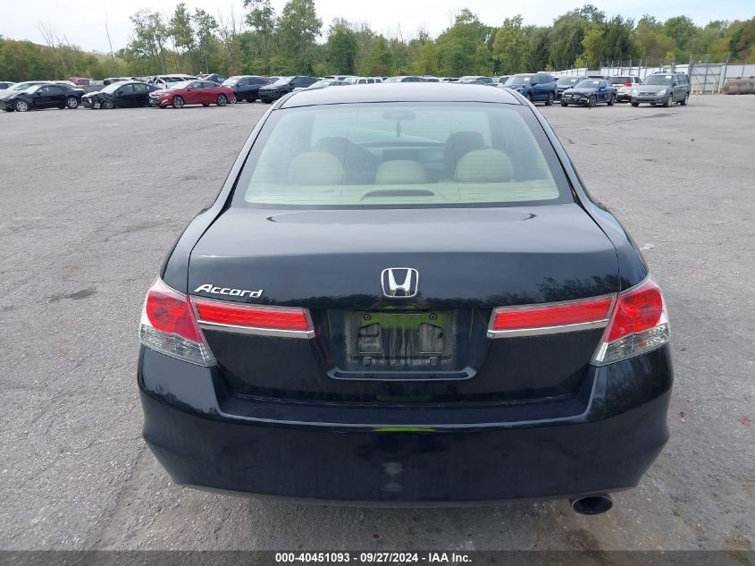 2012 HONDA ACCORD 2.4 LX