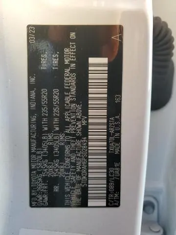 2023 TOYOTA HIGHLANDER L  