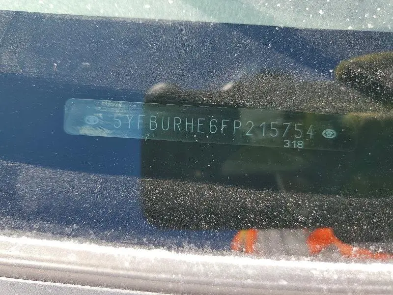 2015 TOYOTA COROLLA S PLUS  