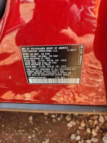 2018 VOLKSWAGEN ATLAS SEL PREMIUM  