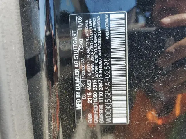 2010 MERCEDES-BENZ E 350  