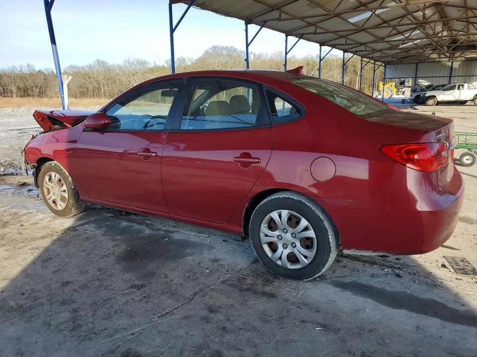 2010 HYUNDAI ELANTRA BLUE  