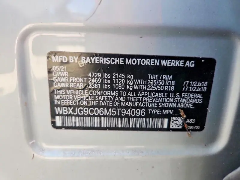 2021 BMW X1 XDRIVE28I  