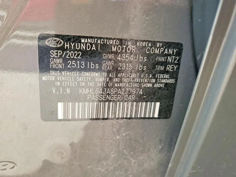 2023 HYUNDAI SONATA SEL  