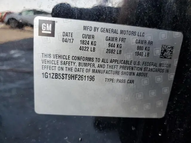 2017 CHEVROLET MALIBU LS  