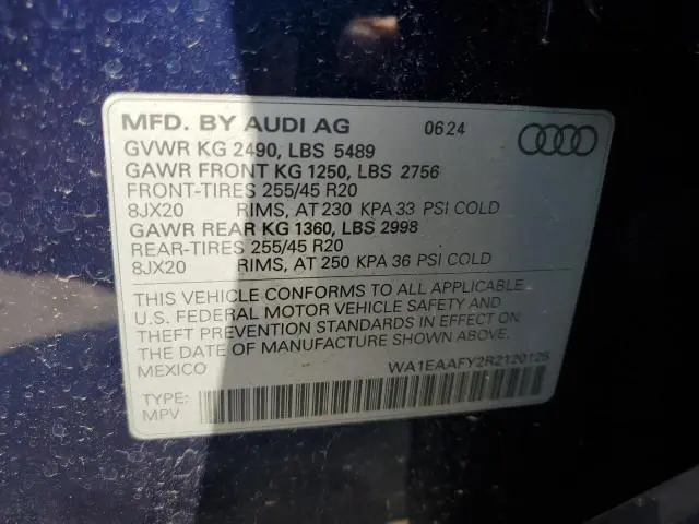 2024 AUDI Q5 PREMIUM PLUS 45  