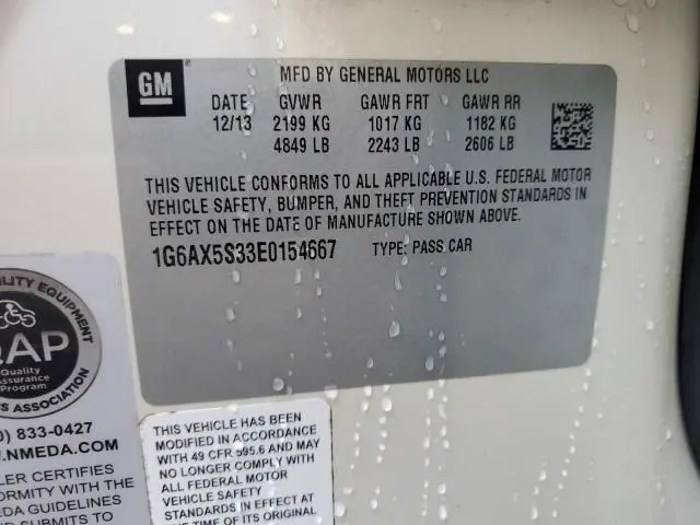 2014 CADILLAC CTS LUXURY COLLECTION  