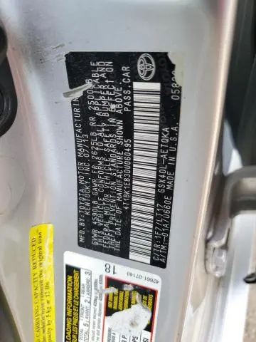 2013 TOYOTA AVALON BASE  