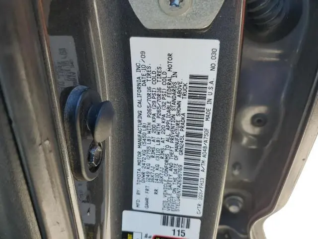 2010 TOYOTA TACOMA DOUBLE CAB  