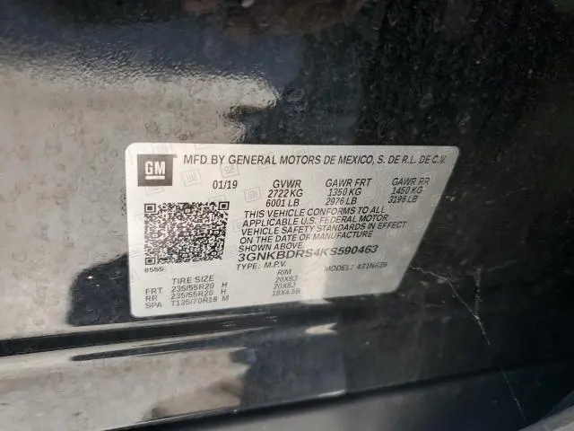2019 CHEVROLET BLAZER 3LT  